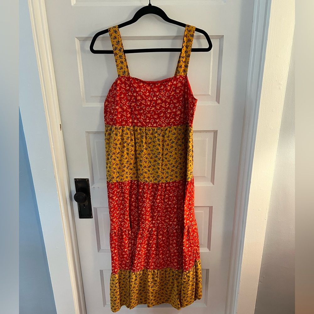 Madewell Floral Maxi Dress